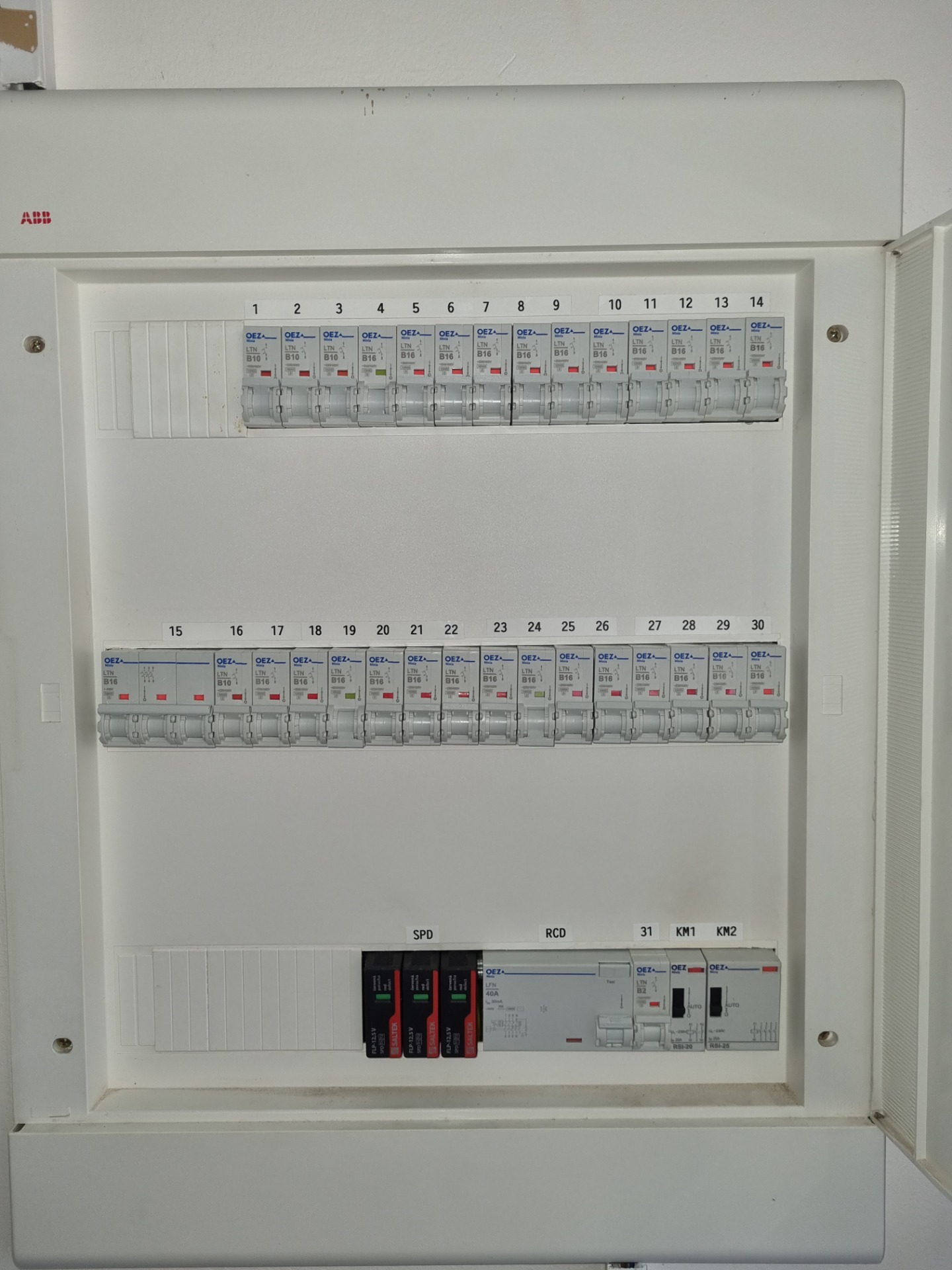 Výměna jistících prvků